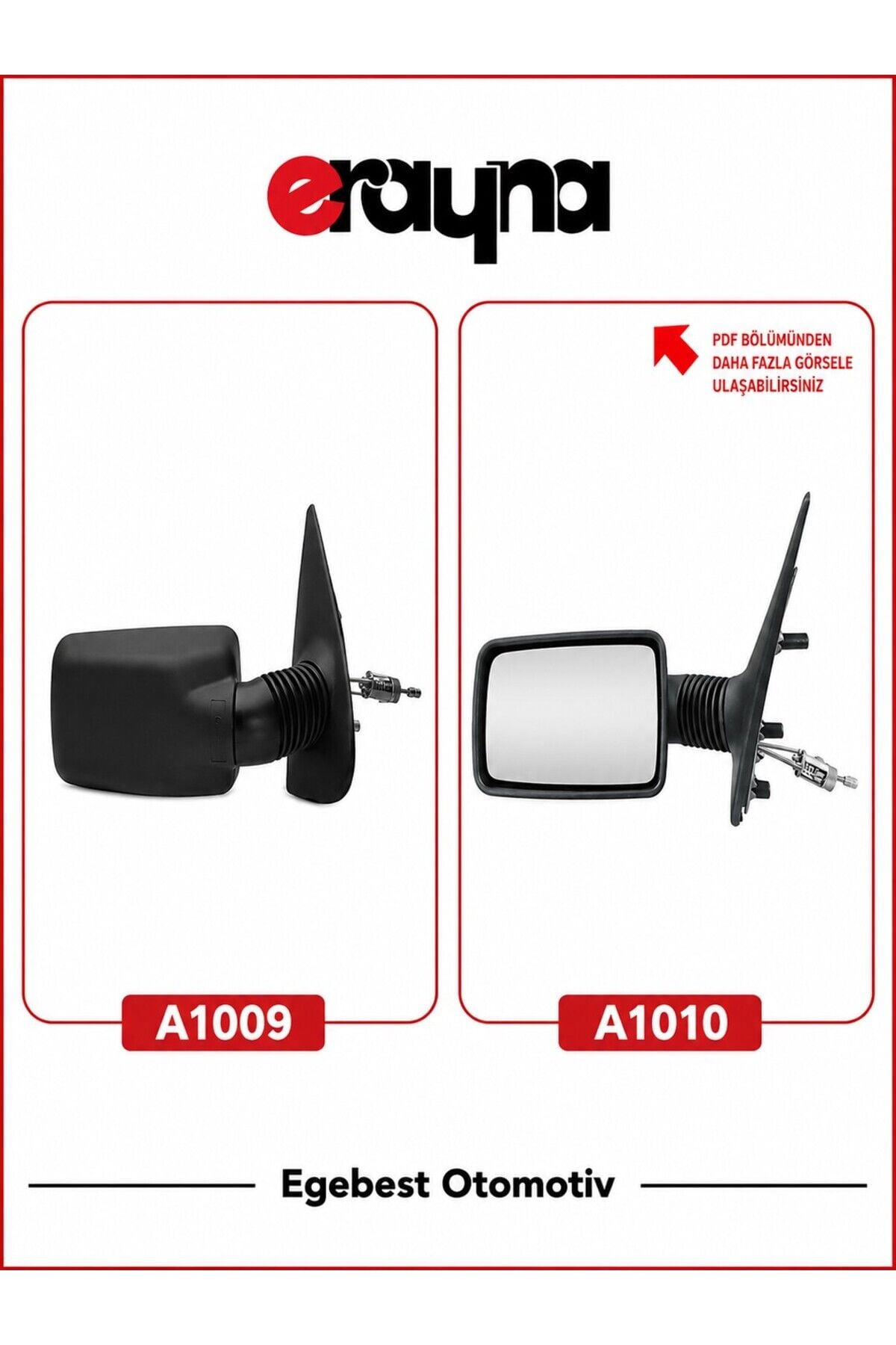 TEMPRA TİPO 88-95 DIŞ DİKİZ AYNASI MEKANİK SAĞ-SOL TAKIM A1009-A1010