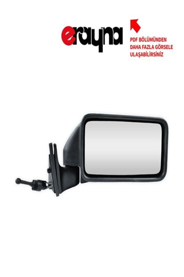 M131 KARTAL-DOĞAN-ŞAHİN ( SERÇEYE UYUMLU) 86>DIŞ DİKİZ AYNASI MEKANİK SAĞ A1001 M001.1001