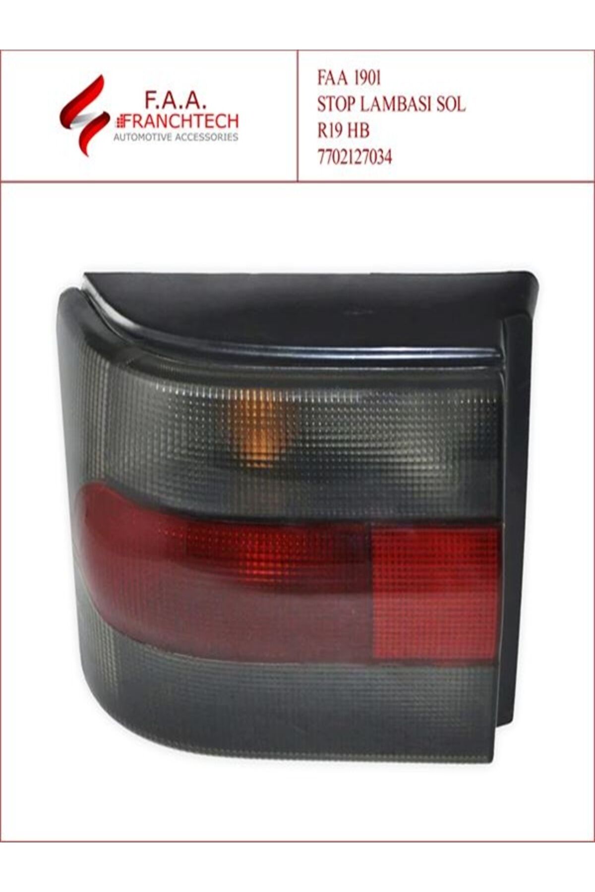 R19 HB STOP LAMBASI SOL FAA1901 7702127034