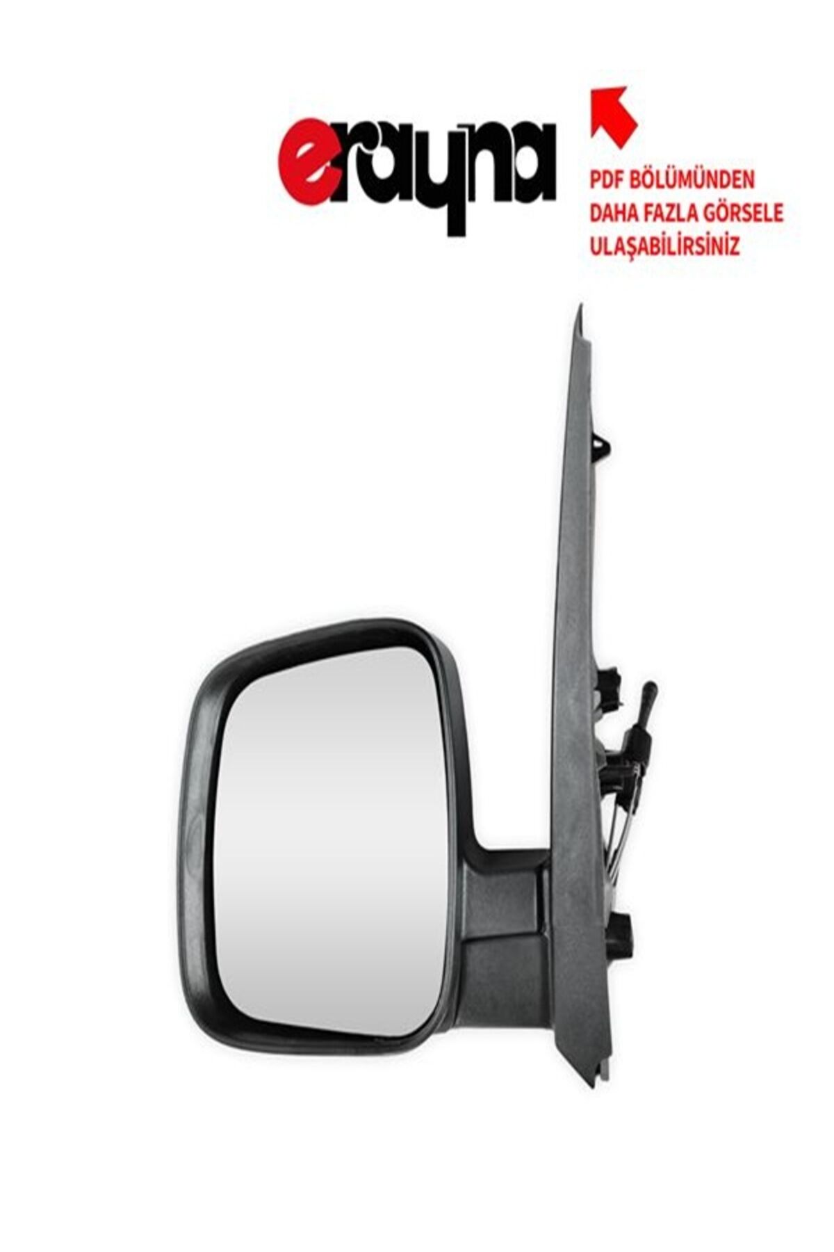 FİORİNO NEMO BIPPER 2007-2024 DIŞ DİKİZ AYNASI MEKANİK ASTARLI SOL A1046MA 735460570