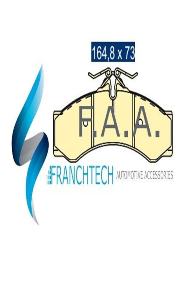 Volkswagen LT46-28 Ön Fren Balata 1997-2006 Mercedes Sprinter 1997-2006 Büyük Tip GDB1288-FAA 53614 FRANCHTECH