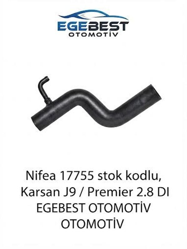 Peugeot Karsan J9-J10 / Premier 2.8 DI Hava Filitre Hortumu 17755 142604.01 K140601 NIFEA
