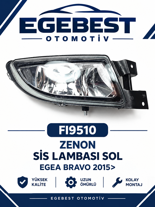 Fiat Egea Sol Sis Lambası Zenon FI9510 51775550