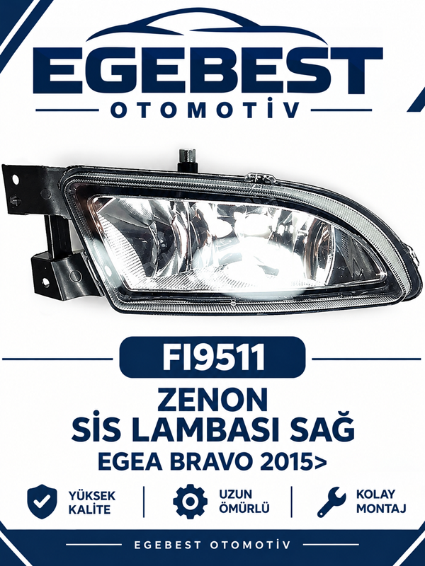 Fiat Egea Sol Sis Lambası FI9511 51775551 ZENON